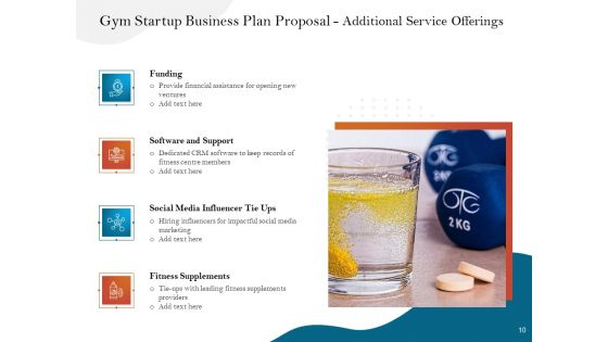 Gym And Fitness Center Business Plan Proposal Ppt PowerPoint Presentation Complete Deck With Slides