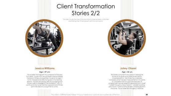 Gym Consultant Ppt PowerPoint Presentation Complete Deck With Slides