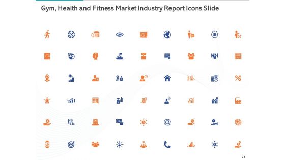 Gym Health And Fitness Market Industry Report Ppt PowerPoint Presentation Complete Deck With Slides