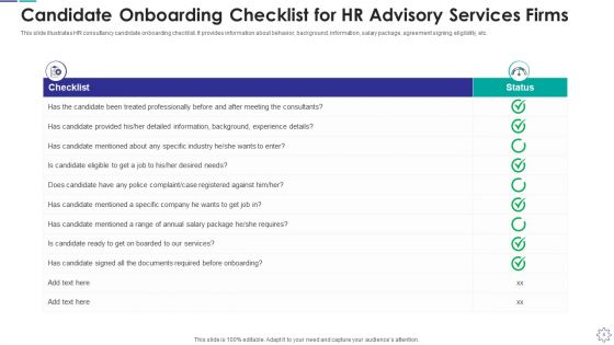 HR Advisory Services Industry Mapping Ppt PowerPoint Presentation Complete Deck With Slides