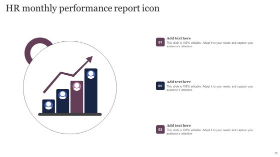 HR Monthly Report Ppt PowerPoint Presentation Complete Deck With Slides