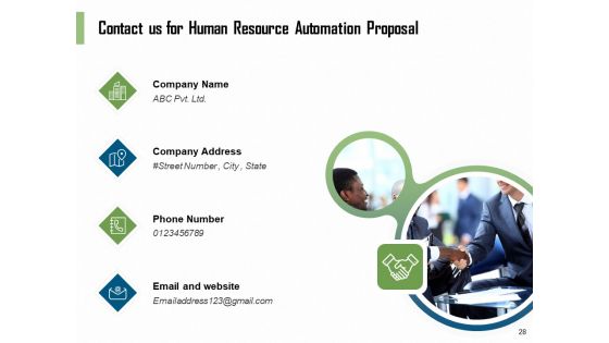 HR Process Automation Proposal Ppt PowerPoint Presentation Complete Deck With Slides