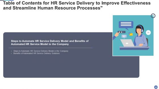 HR Service Delivery To Improve Effectiveness And Streamline Human Resource Processes Ppt PowerPoint Presentation Complete Deck With Slides