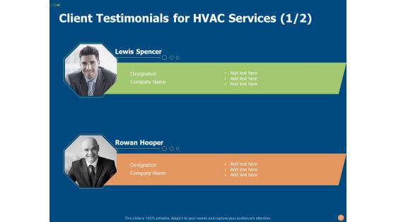 HVAC Installation And Maintenance Proposal Ppt PowerPoint Presentation Complete Deck With Slides