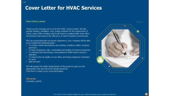 HVAC Installation And Maintenance Proposal Ppt PowerPoint Presentation Complete Deck With Slides