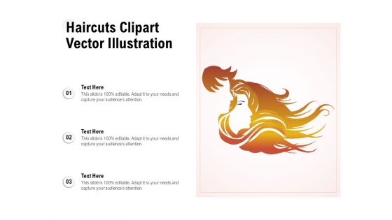 Haircuts Clipart Vector Illustration Ppt PowerPoint Presentation Inspiration Deck PDF