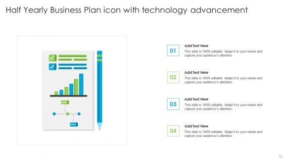 Half Yearly Business Plan Ppt PowerPoint Presentation Complete Deck With Slides