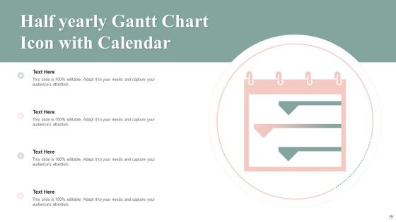 Half Yearly Gantt Ppt PowerPoint Presentation Complete With Slides