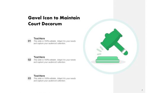 Hammer Symbol Dollar Sign Business Ppt PowerPoint Presentation Complete Deck
