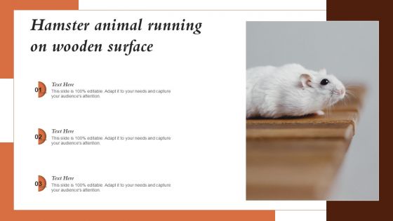Hamster Animal Running On Wooden Surface Ppt PowerPoint Presentation Gallery Portrait PDF
