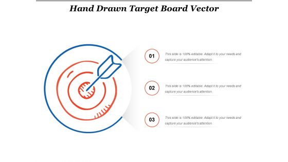 Hand Drawn Target Board Vector Ppt PowerPoint Presentation Professional Format
