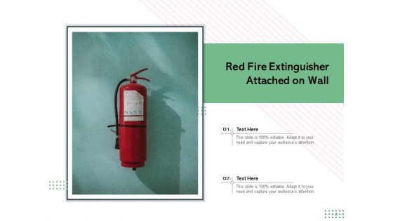 Hand Held Extinguisher Red Fire Extinguisher Open Nozzle Ppt PowerPoint Presentation Complete Deck