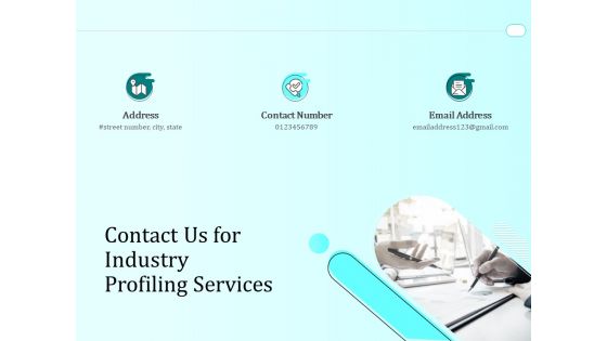 Handling Industry Analysis Contact Us For Industry Profiling Services Topics PDF
