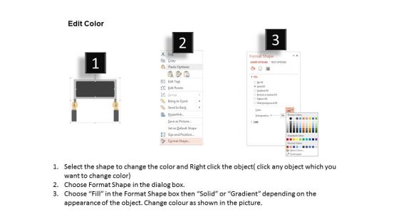 Hands Holding Board Of Think Different Powerpoint Templates