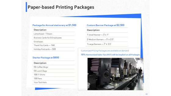 Hardbound Printing Proposal Ppt PowerPoint Presentation Complete Deck With Slides