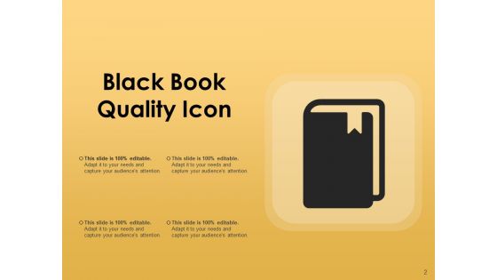 Hardcover Quality Tag Middle Book Quality Ppt PowerPoint Presentation Complete Deck