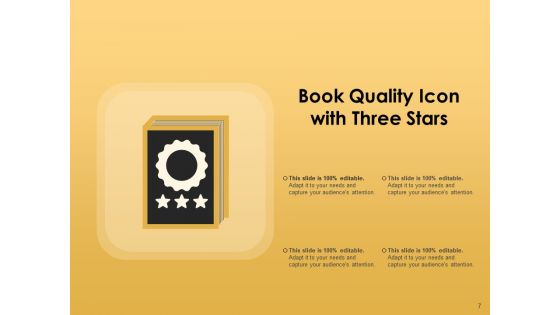 Hardcover Quality Tag Middle Book Quality Ppt PowerPoint Presentation Complete Deck