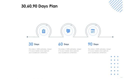 Health 30 60 90 Days Plan Ppt Visual Aids Files PDF