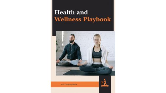 Health And Wellness Playbook Template