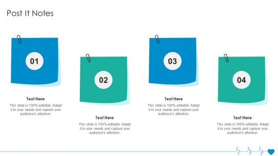 Health Insurance Organization Fund Raising Post It Notes Ppt Outline Maker PDF