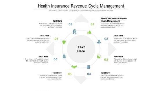 Health Insurance Revenue Cycle Management Ppt PowerPoint Presentation Inspiration Portrait Cpb Pdf