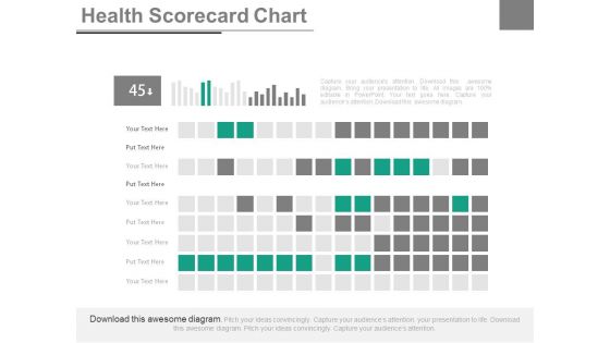 Health Scorecard Chart Ppt Slides