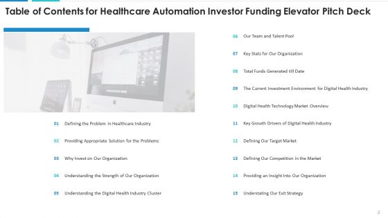 Healthcare Automation Investor Funding Elevator Pitch Deck Ppt PowerPoint Presentation Complete With Slides