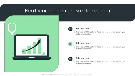 Healthcare Equipment Sale Trends Icon Download PDF Healthcare Equipment Sale Trends Icon Download PDF