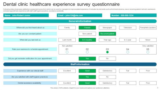 Healthcare Experience Survey Ppt PowerPoint Presentation Complete Deck With Slides Survey
