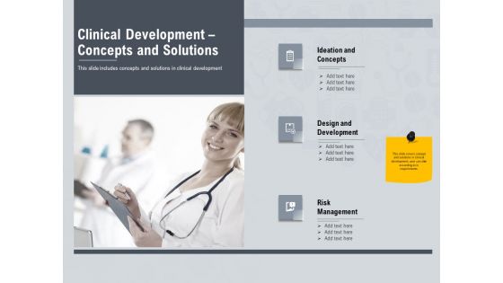 Healthcare Merchandising Clinical Development Concepts And Solutions Ideas PDF