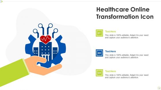 Healthcare Online Transformation Ppt PowerPoint Presentation Complete Deck With Slides