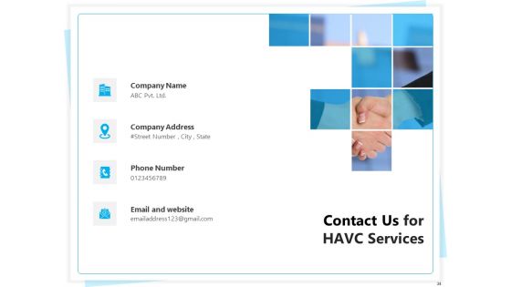 Heating Ventilation And Air Conditioning Installation Proposal Ppt PowerPoint Presentation Complete Deck With Slides