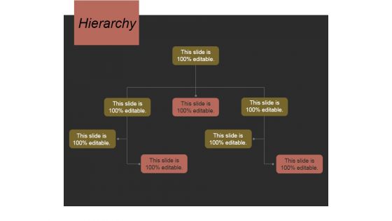 Hierarchy Ppt PowerPoint Presentation Deck
