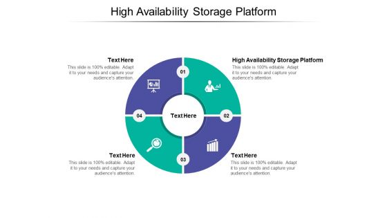 High Availability Storage Platform Ppt PowerPoint Presentation Gallery Information Cpb