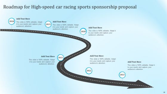 High Speed Car Racing Sports Sponsorship Proposal Ppt PowerPoint Presentation Complete Deck With Slides