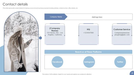 Highway Snow Removal Business Proposal Ppt PowerPoint Presentation Complete Deck With Slides
