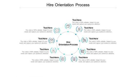 Hire Orientation Process Ppt PowerPoint Presentation Show Example Cpb