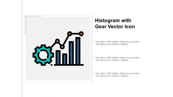 Histogram With Gear Vector Icon Ppt PowerPoint Presentation Professional Slides Cpb