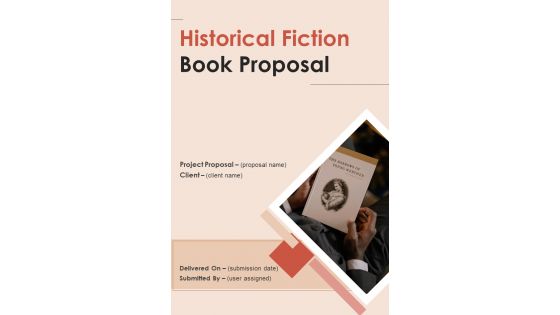 Historical Fiction Book Proposal Example Document Report Doc Pdf Ppt