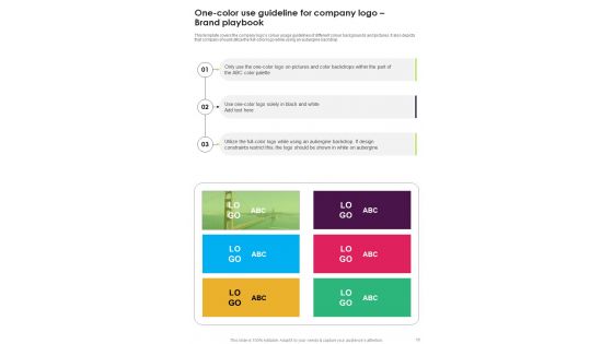 Holistic Brand Marketing Playbook Template