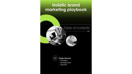 Holistic Brand Marketing Playbook Template