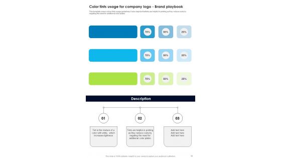 Holistic Brand Marketing Playbook Template