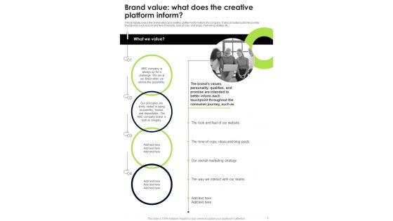 Holistic Brand Marketing Playbook Template