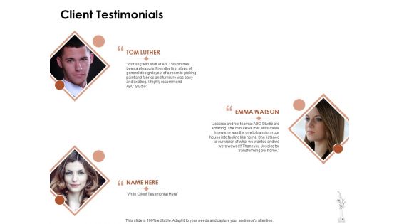 Home Decor Services Appointment Proposal Ppt PowerPoint Presentation Complete Deck With Slides
