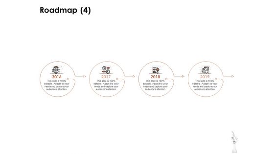 Home Decor Services Appointment Proposal Roadmap 2016 To 2019 Ppt Slides PDF