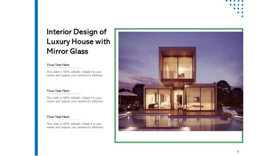 Home Icon Mirror Glass Construction Ppt PowerPoint Presentation Complete Deck