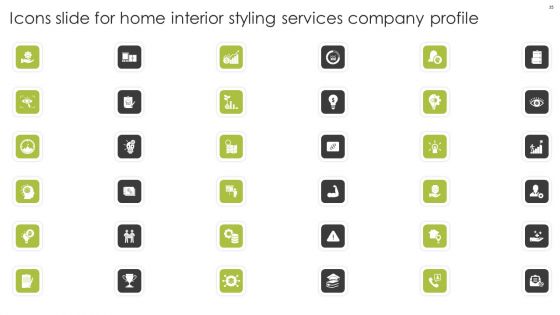 Home Interior Styling Services Company Profile Ppt PowerPoint Presentation Complete Deck With Slides