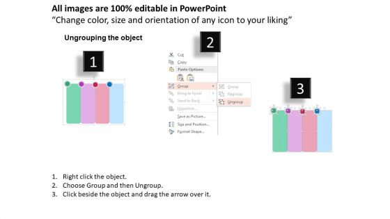 Horizontal Infographic For Swot Analysis PowerPoint Template