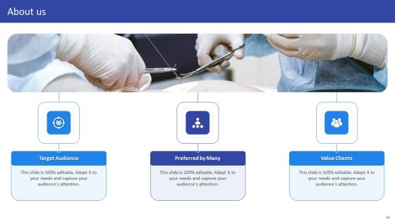 Hospital Medical Research Company Profile Ppt PowerPoint Presentation Complete Deck With Slides
