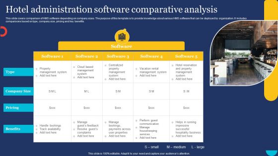 Hotel Administration Software Comparative Analysis Summary PDF Hotel Administration Software Comparative Analysis Summary PDF